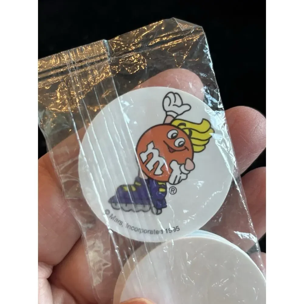 NEW Set Of 6 1995 M&M POG set